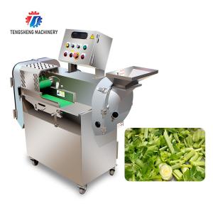 China 2.25kw 1000kg/hMulti-function vegetable cutter Double head vegetable cutter cabbage, potato, onion, ginger and garlic on sale