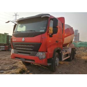 Big Horsepower Commercial Cement Mixer 6 X 4 Type Three Axle Eaton Motor