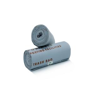 100% Compostable Bin Liners Bags 50mic EN13432 Certified