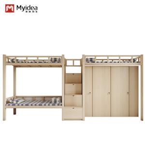 Cheap China Manufacturer Capsule Bunk Bed customization For Hostel Inbox Large Space Utilization Capsule Bunk Bed With Stairs for sale