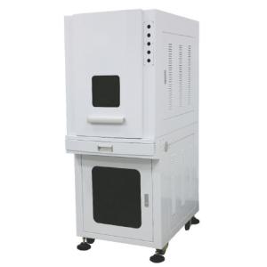 Cheap Desktop UV Plastic Laser Marking Equipment High Precision 110 * 110mm Working Area for sale