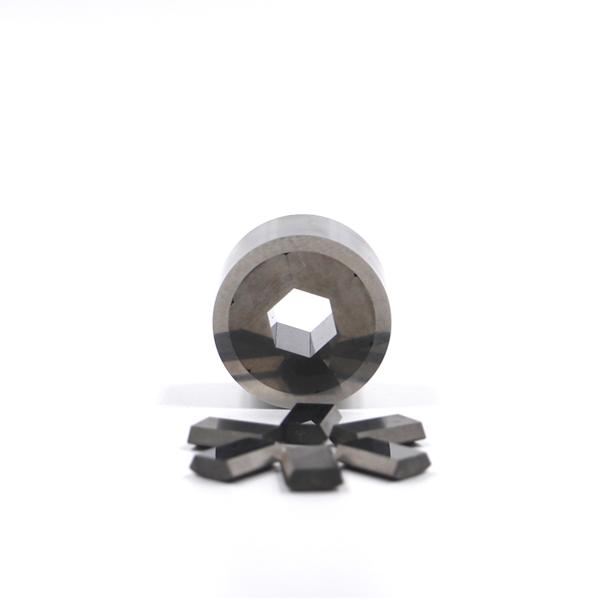 Quality Customized Tungsten Carbide Punches And Dies , Segmented Hex Carbide Die wholesale