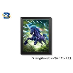 CMYK Color Plastic PP 3D Lenticular Pictures Introduction Movie Poster
