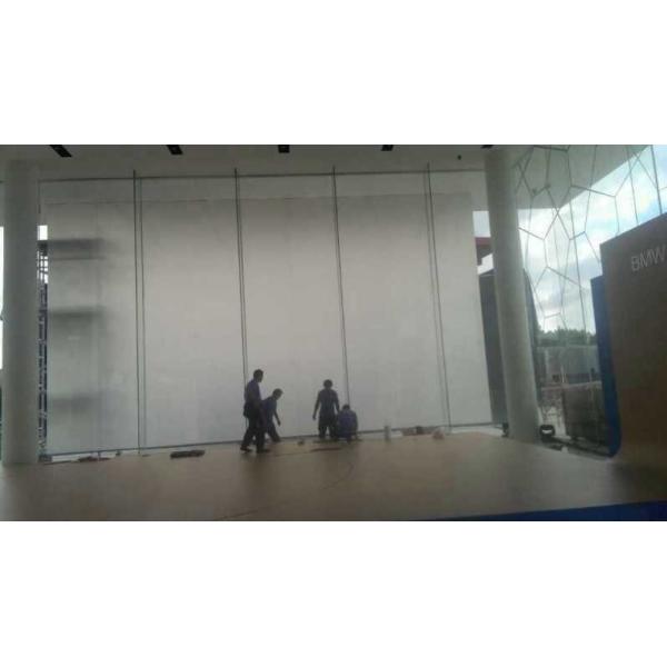 Eletric privacy glass for exbihition application