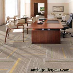 9.0mm Thick Modular Carpet Flooring Environmental Protection For Bedroom