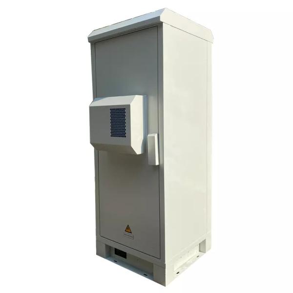 2.1M Double Wall Outdoor Telecom Cabinets 42U Network Cabinet DC48V