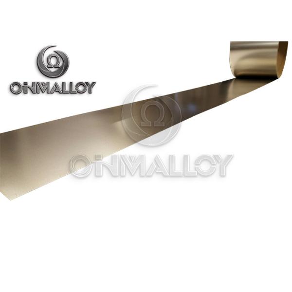 Quality Resistance Manganin Strip Copper Based Alloys 0.2mm×35mm used For Shunt Resistor wholesale