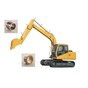 Bimetall Wrapped Bearings Material CuPb10Sn10 SAE‐797 Lubricated Metal Bushes