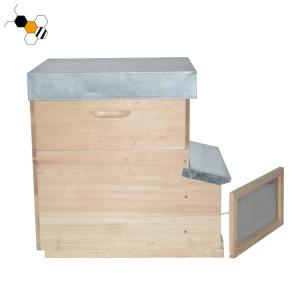 8 Frames Fir Wood Beehive Corrosion Resistant Honey Farming Box