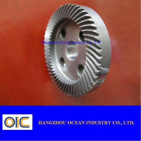 Quality 20° Pressure Angle Helical Bevel Gear Spiral Helical Gear Motor For Heavy-Duty And Precision Applications wholesale
