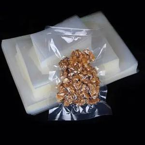 Transparent Nylon Vacuum Bag Laminate Retort Pouches Triple-Side Seal