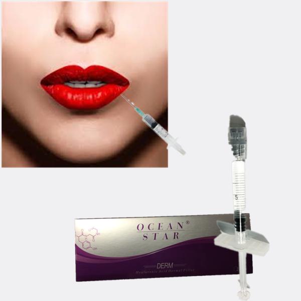 Quality Ocean Star lip injection derm 2ml hyaluronic acid injectable dermal fillers wholesale