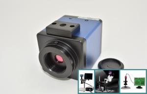 Cheap Industrial HD Microscope Camera , High Definition Microscope Camera With U - Disk Storage for sale