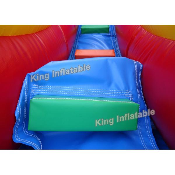 6*6 m Kids Love Double Lane Inflatable Water Slide For Outdoor Playground