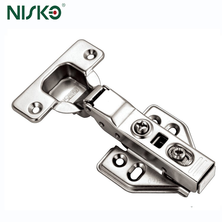 Cheap Stainless Steel Clip-On Soft Closing Hinge 105 Degrees Two-Way Cabinet Door Hardware for sale