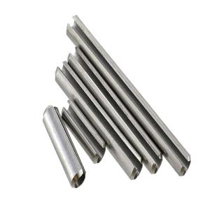 SUS304 Coiled Spring Pins Zinc Plated DIN1481 Elastic Cylindrical