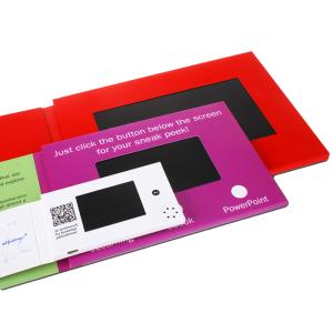 Experience the Power of 4.3” LCD Video Folder Display 1920 X 1080 Resolution