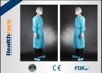Non Toxic Disposable Surgical Gowns Non-sterile Customized Size With Tie/Hook