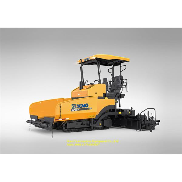 Quality XCMG Road Building Machines 4.5m Asphalt Concrete Paver RP403 Hopper Capacity 12t wholesale