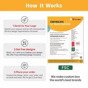 Custom Printed White Paper Premium Luxury Shopping Bags With Ribbon Handle