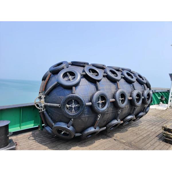 Quality Ship Berthing Yokohama Pneumatic Floating Fender 3.3m X 6.5m wholesale