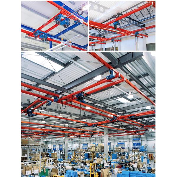 KBK Flexible Beam Monorail Free Standing Double Girder Suspension Eot Light Crane