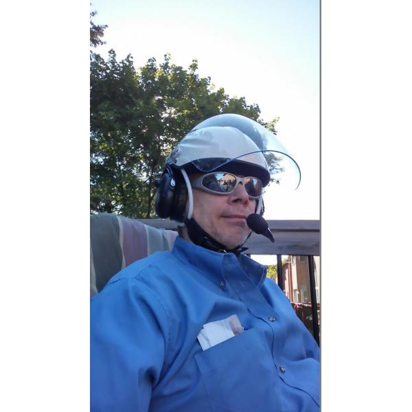 CE certificated Aviation helmet high quality aircraft helmet black color flight helmet 4 size