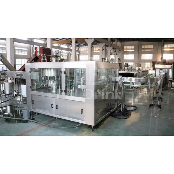 Quality CIP Cleaning Juice Bottle Filling Machine Glass Bottling Equipment Scraping Belt Lifting Cap Elevator wholesale