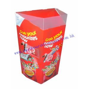 Cheap Dump Bin display 4C printing with Gloss lamination for sale