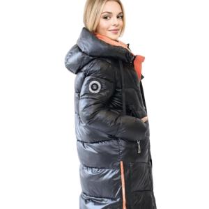 China FODARLLOY Custom warm quilted winter coat waterproof puffer with hood jacket for women on sale