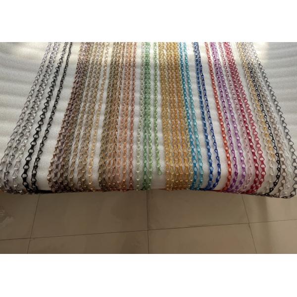 Different Colors Aluminum Alloy Chain Metal Curtain for Hotel decoration use