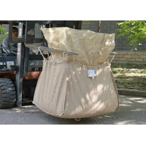 Fine Workmanship FIBC Jumbo Bags Stand Up Pouch Type Founded 800kg / 1000kg