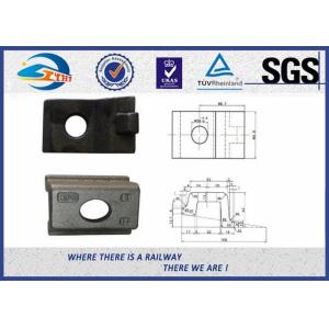 Railroad Construction Boltable Rail Clips Self blocking High Strength