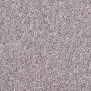 Gray Office Carpet Tiles Machine Made Technics Bitumen With Fiberglass Tile Backing