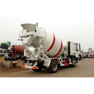 Mixer Truck Concrete Liuqi 4×2 With 6 Tires Small Cement Mixer 4 Cubic Tanker