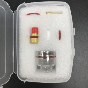 WP-9/20 Large Champagne Clear Quartz Nozzle Kit for 2.4mm Tig Welding Accessorie