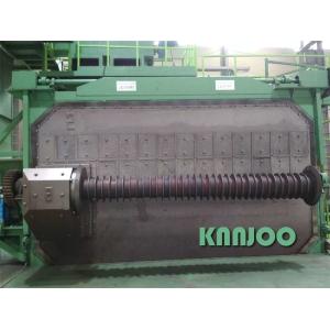 Cheap 3000KG Wire Rod Shot Blasting Machine With 500mm Cleaning Capability for sale