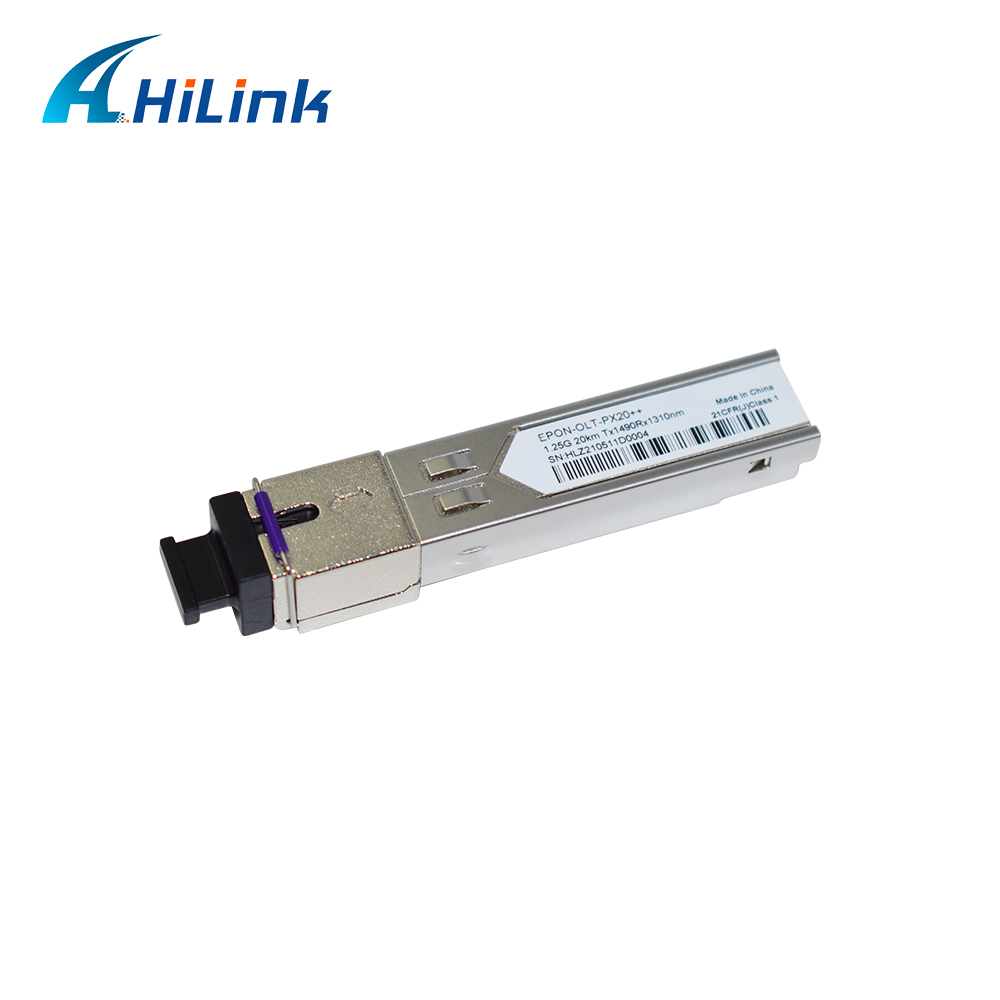 EPON OLT SFP Transceiver with PX20+ PX20++ PX20+++ for 1.25Gbps Data Rate and