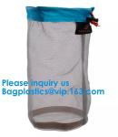 Nylon Mesh Net Drawstring Bag Mesh Pouch Organic Mesh Produce Bags With Custom