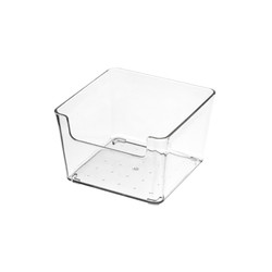 Eco friendly clear drawer divider adjustable plastic container drawer organizers