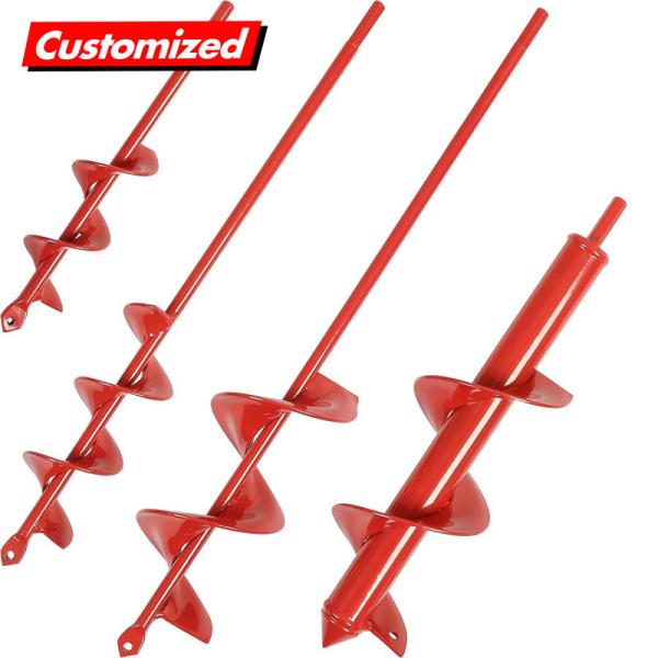 Custom Duty Garden Screw Auger Upgrade Drill Bit Customization and Customized