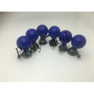 Agcl Material ECG Clamp Electrodes Bulb , Suction Cup ECG Electrodes Accurate