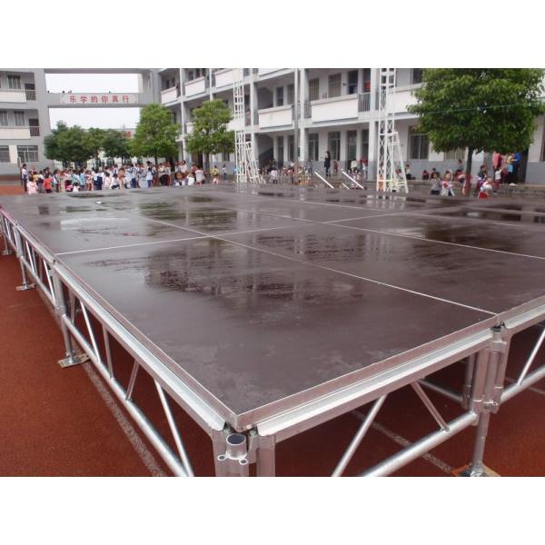 Quality Portable Mobile Stage platform in this Display Aluminum Stage Outdoor used for Concert With Adjustable Height Legs wholesale