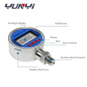 5 Digits LED Digital Battery Gauge For -10-60°C Temperature Measurement System