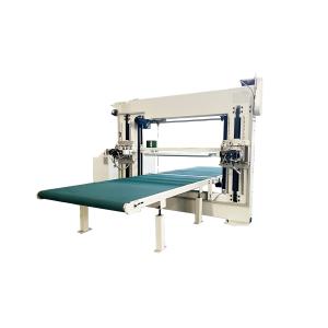 Automatic Dual Blade Cutter Horizontal PU Foam Sponge CNC Cutting Machine