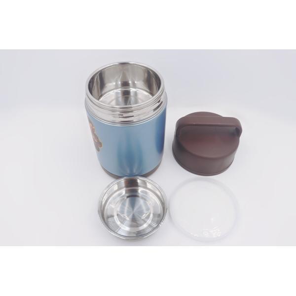 1.8L Food grade vacuum insulated food jar stainless steel container flask