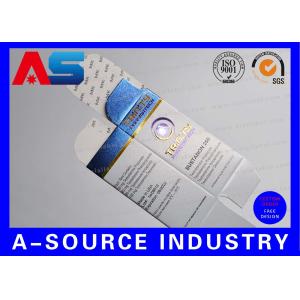 Custom Made 10 Ml Vial Storage Box With Two Sides Printing UV Matt Finish For