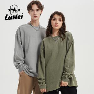 Over Size Unisex Multi Color Fitted Soft Plain Gym Heavy 310g Retro 100% Cotton