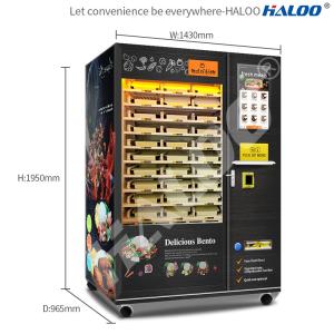 24h Self-Service Fully Automatic Hot Food Vending Machine With Microwave Heating