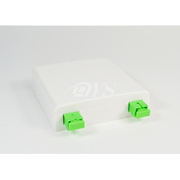 Mini Fiber Optic Terminal Box FTTH Plastic For Local Area Networks